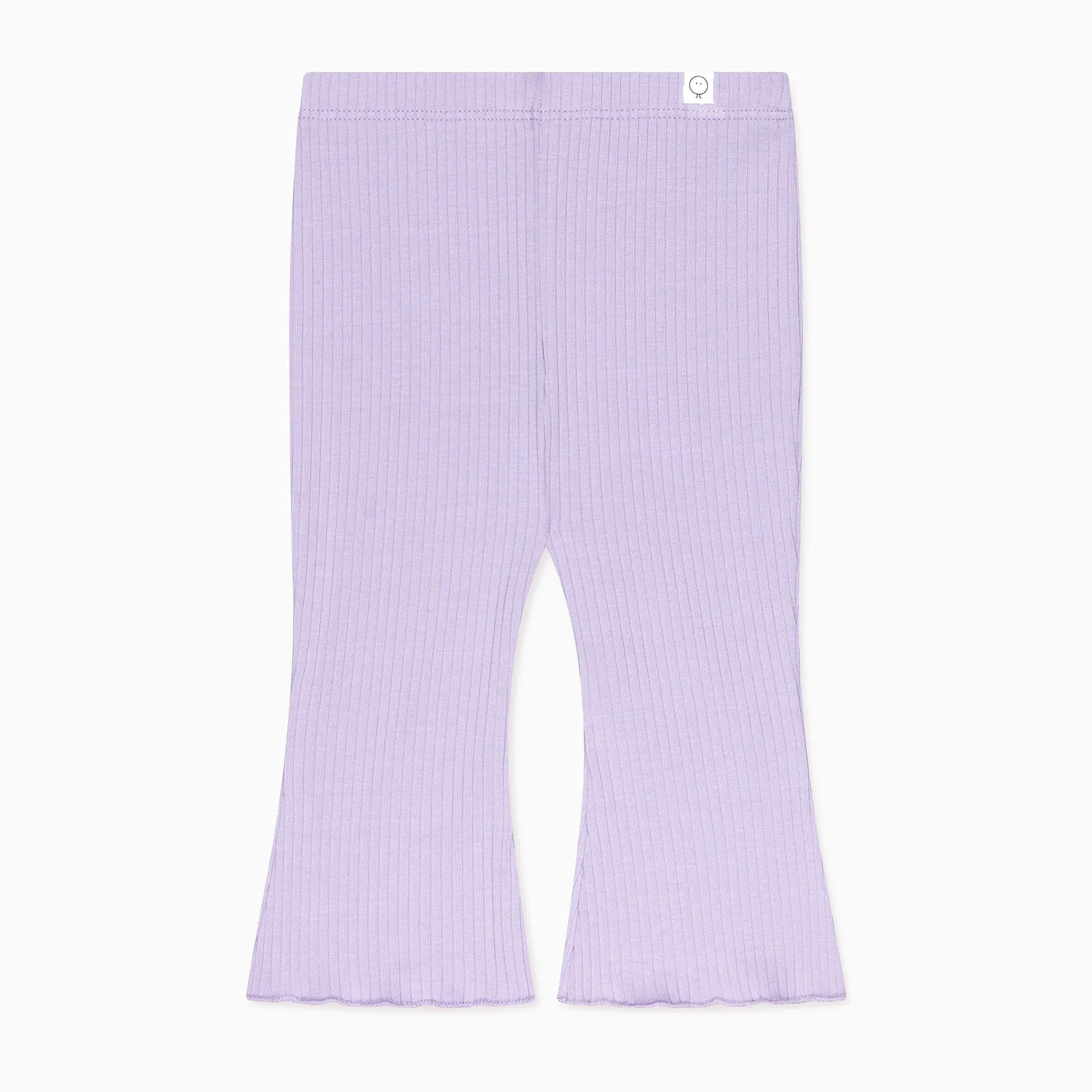 Ribbed Flared Trousers