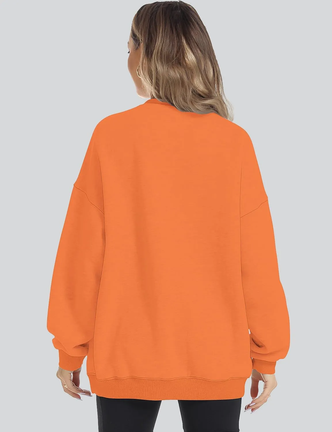 ROYLAMP Womens Oversized Sweatshirts Hoodies Fleece Crewneck Pullover Sweaters Top Fall Fashion Outfits Clothes 2025