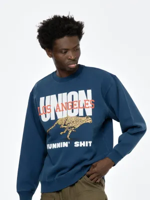 Running Crewneck (Vintage Navy)