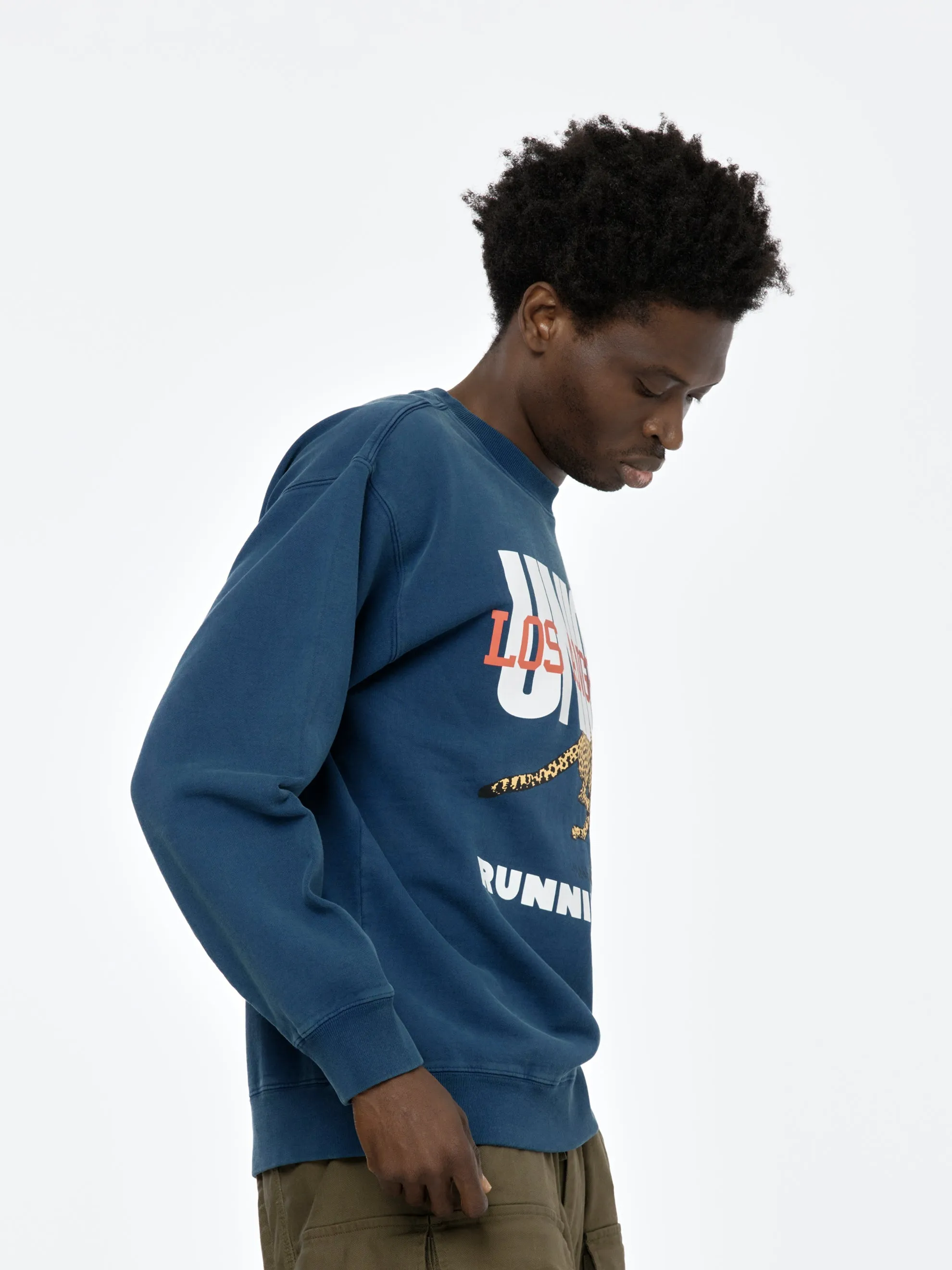 Running Crewneck (Vintage Navy)