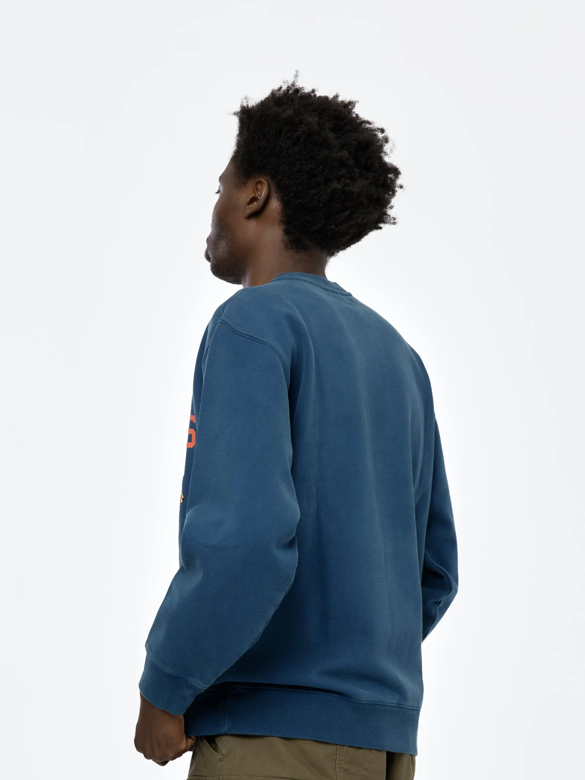 Running Crewneck (Vintage Navy)