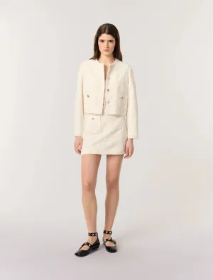 Short guipure jacket