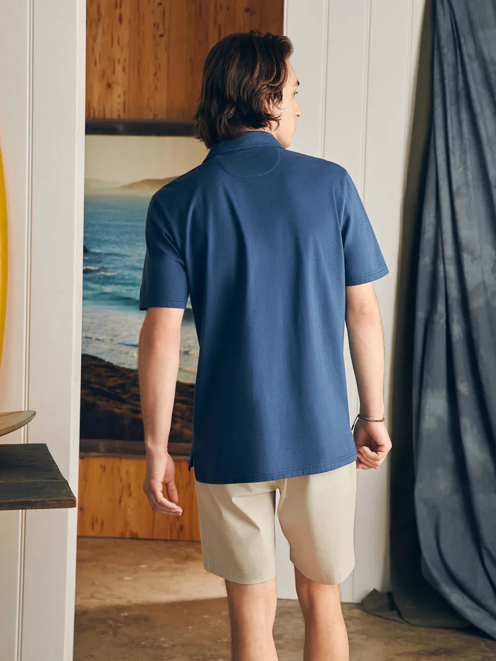 Short Sleeve Movement Pique Polo