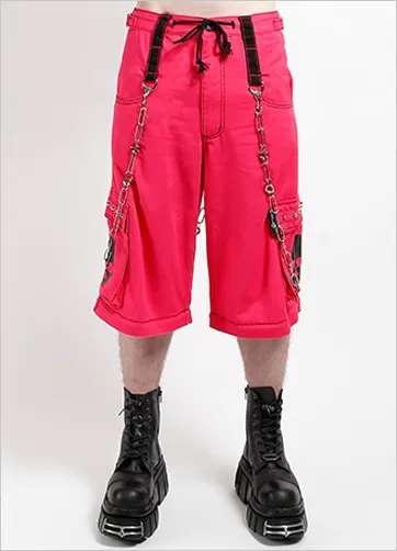 SKULL ZIPOFF PANT - PINK