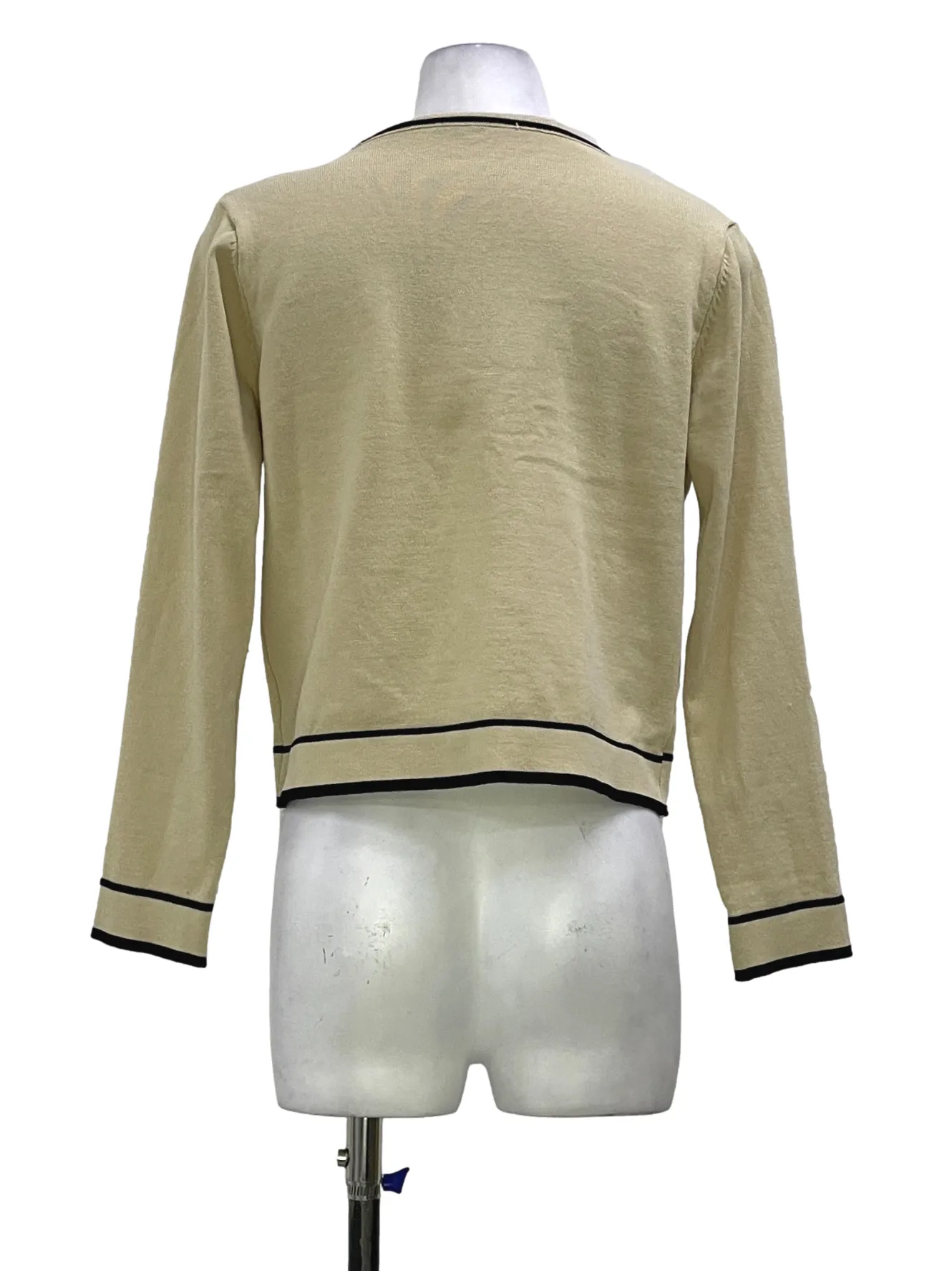 Soft Brown Pearls Cardigan