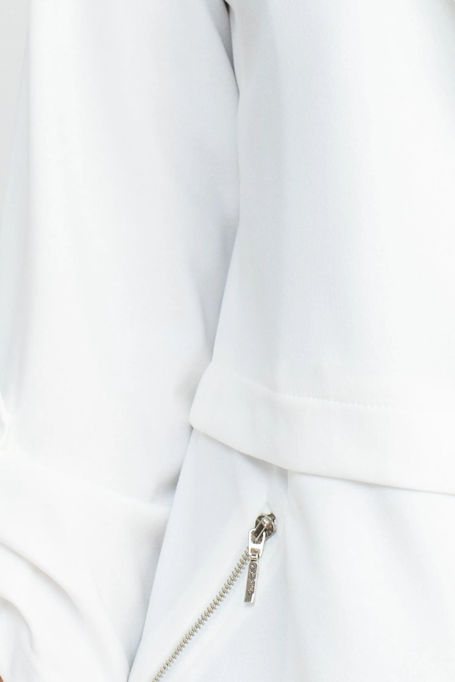 Soho Open Front 3/4 Sleeve Collared Solid Knit Jacket