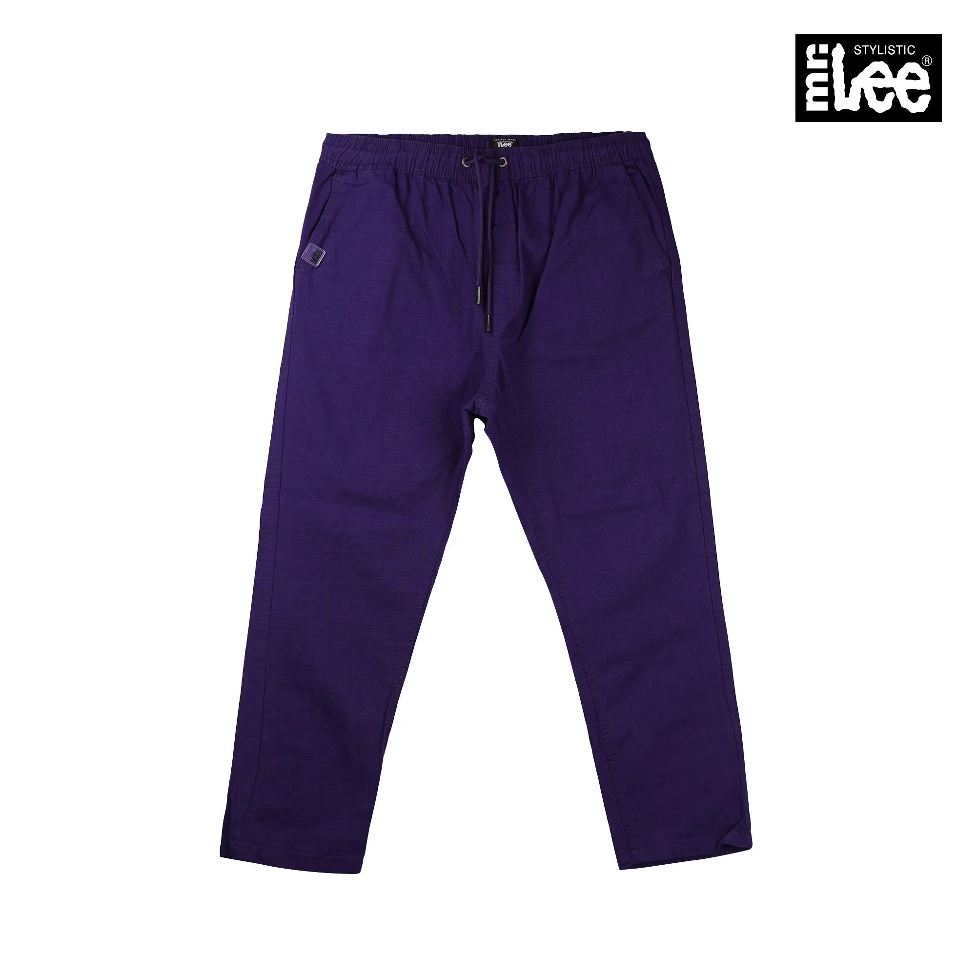 Stylistic Mr. Lee Men's Basic Non-Denim Trouser Pants Mid Waist 155054 (Navy)