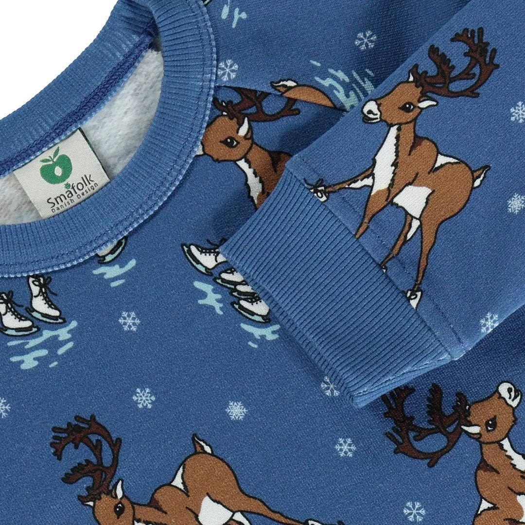 Sweatshirt with reindeer