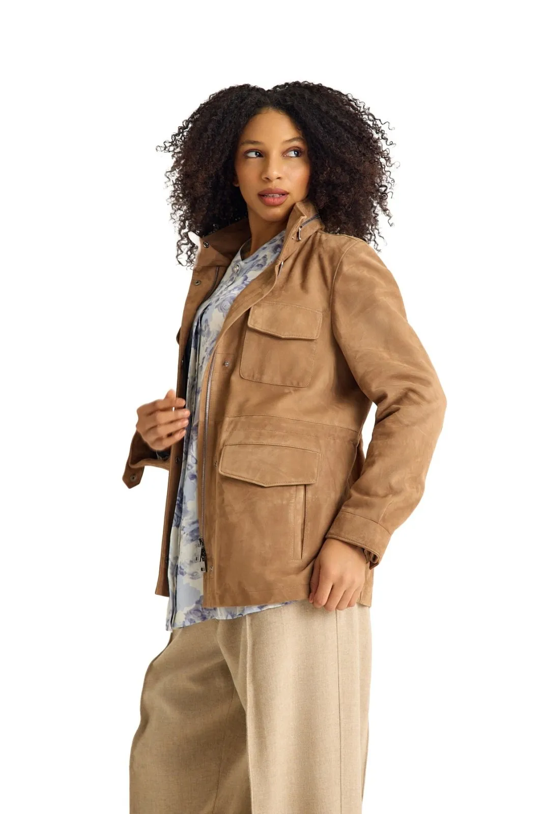 Tan Suede Jacket