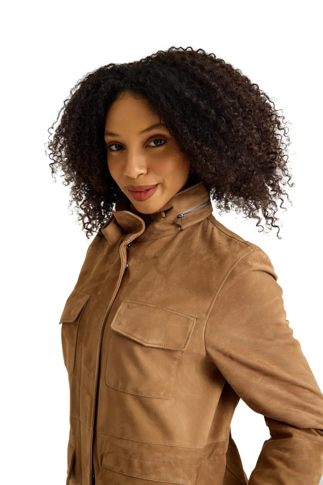 Tan Suede Jacket