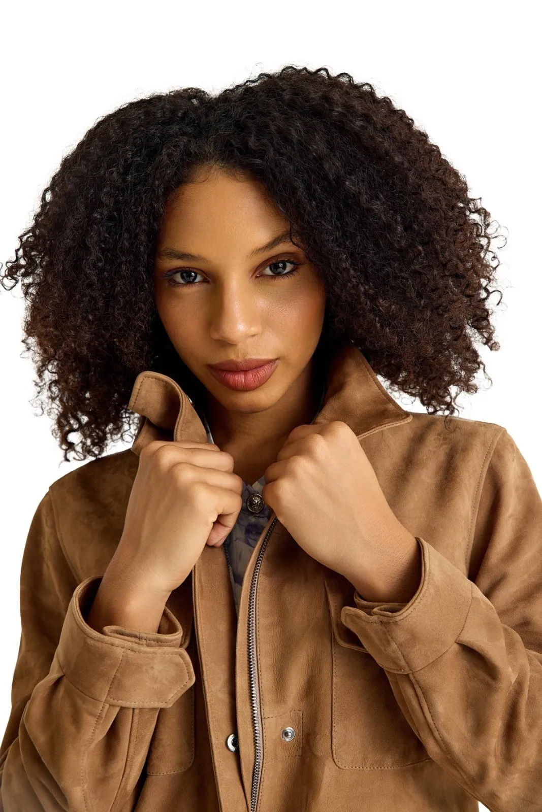 Tan Suede Jacket