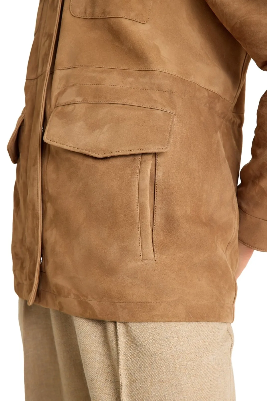 Tan Suede Jacket