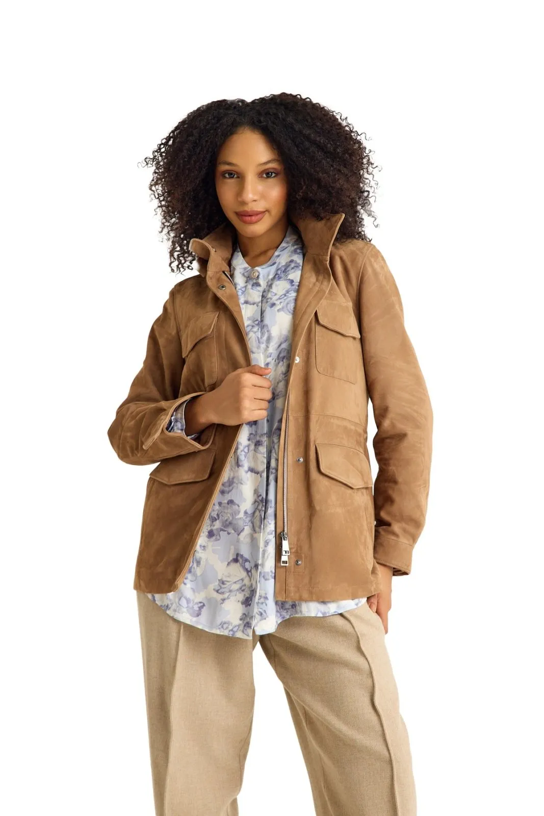 Tan Suede Jacket
