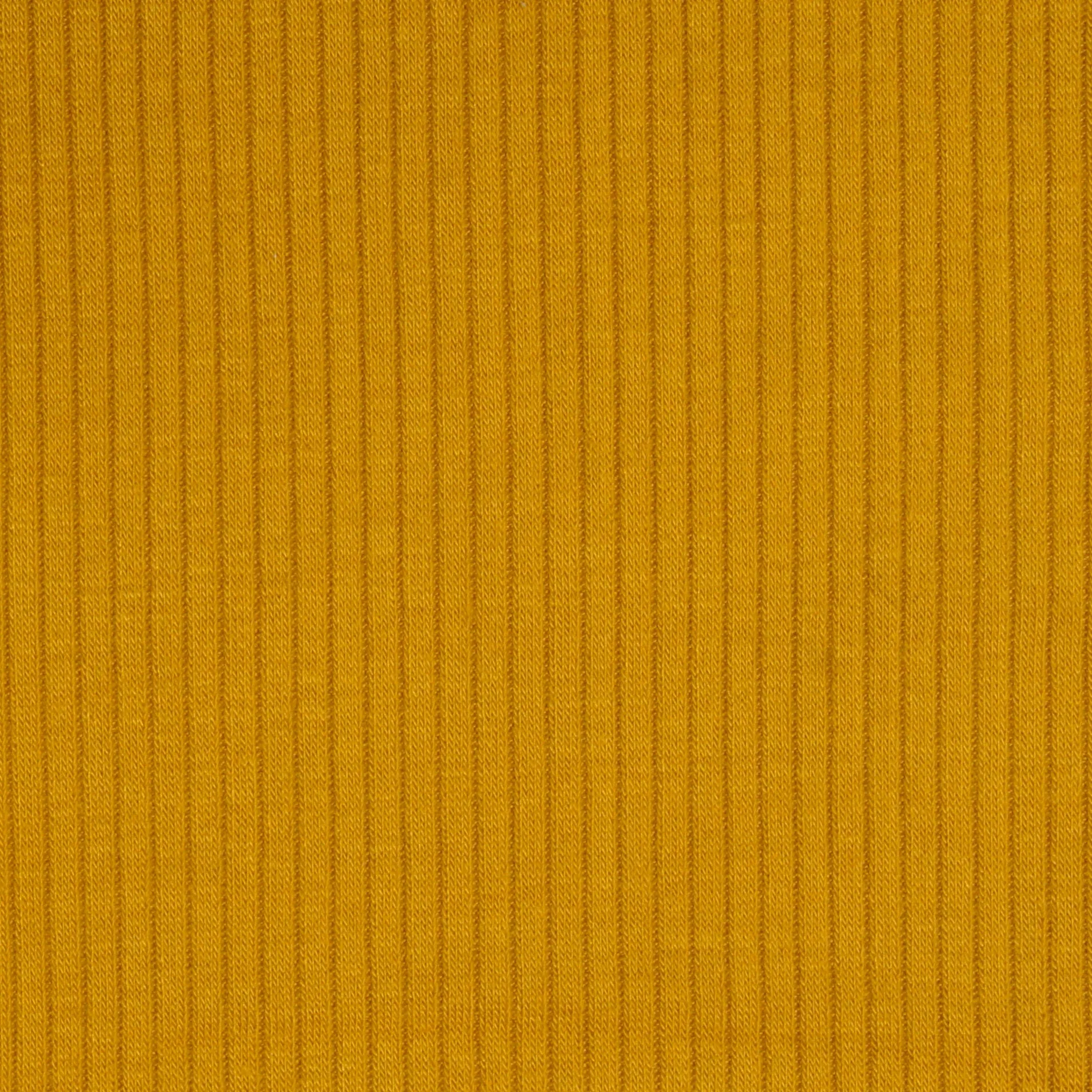 Tencel Modal Spandex Ribbed Knit - Nugget Gold