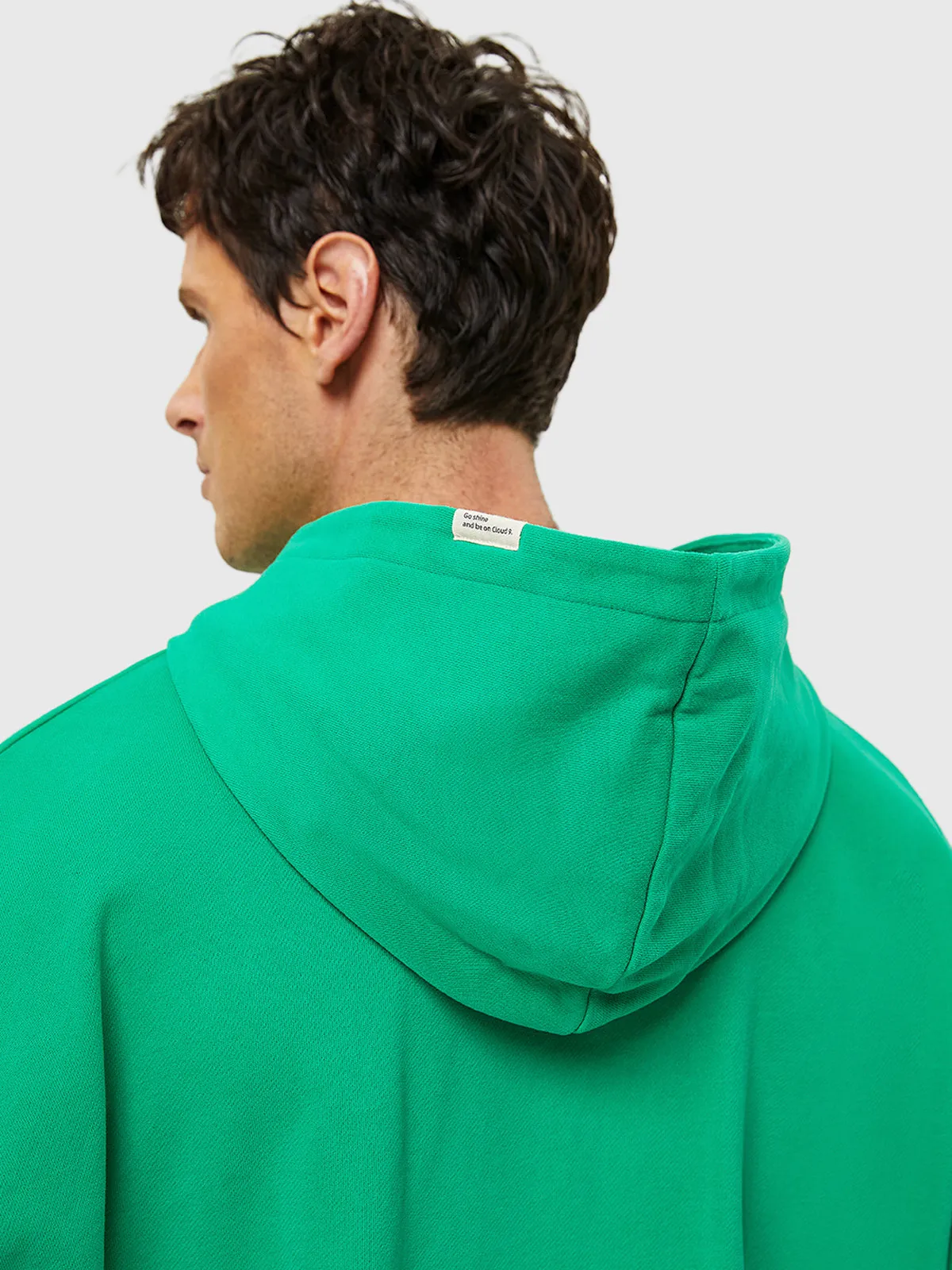 Terry Fleece Cloud Nine Basic Hoodie
