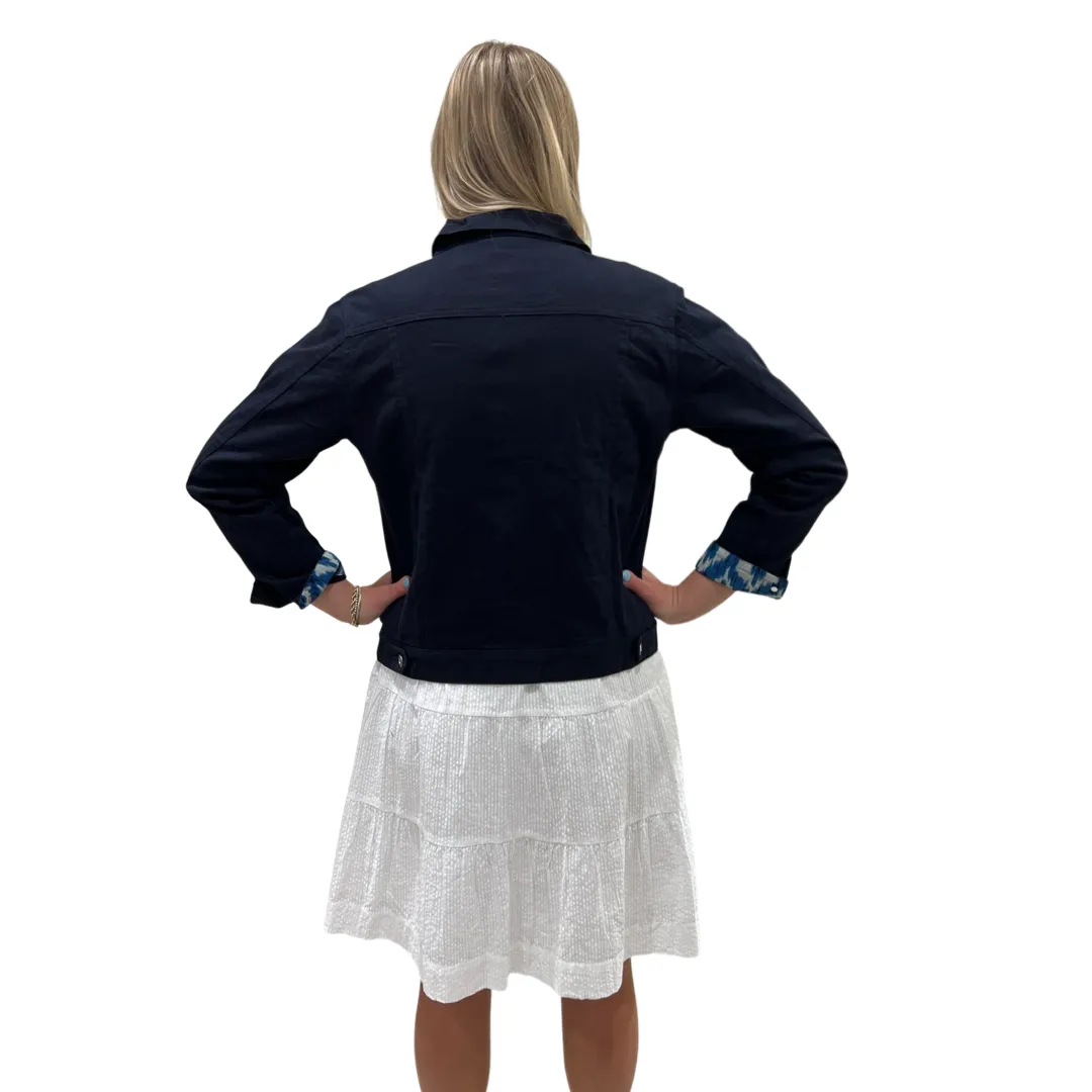 The Tanya White Ladies Jean Jacket With Pockets