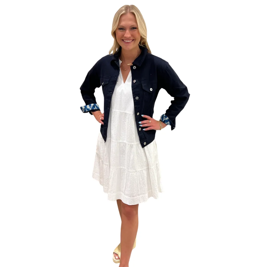 The Tanya White Ladies Jean Jacket With Pockets