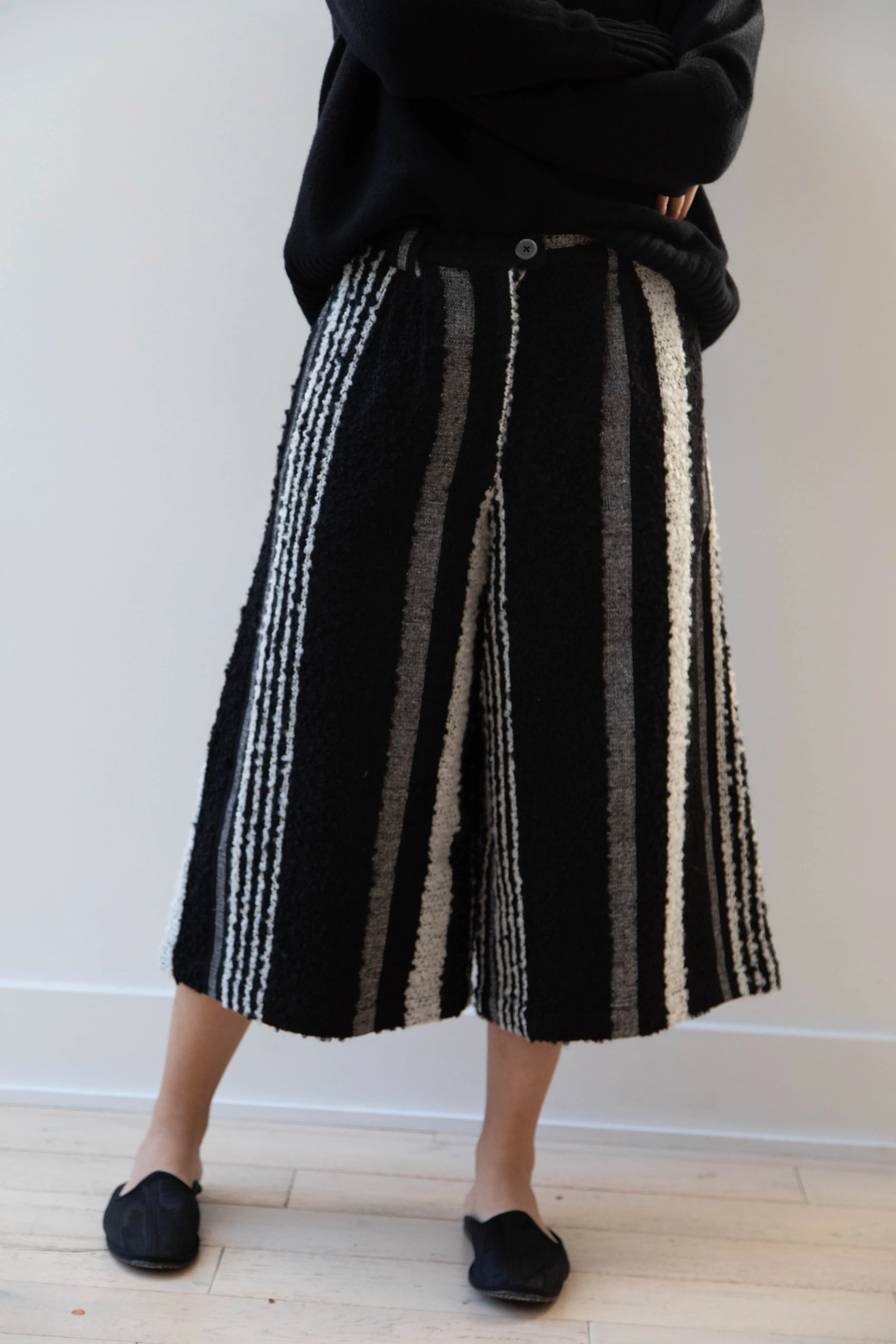 Unisecon | Di Pant in Striped Mohair