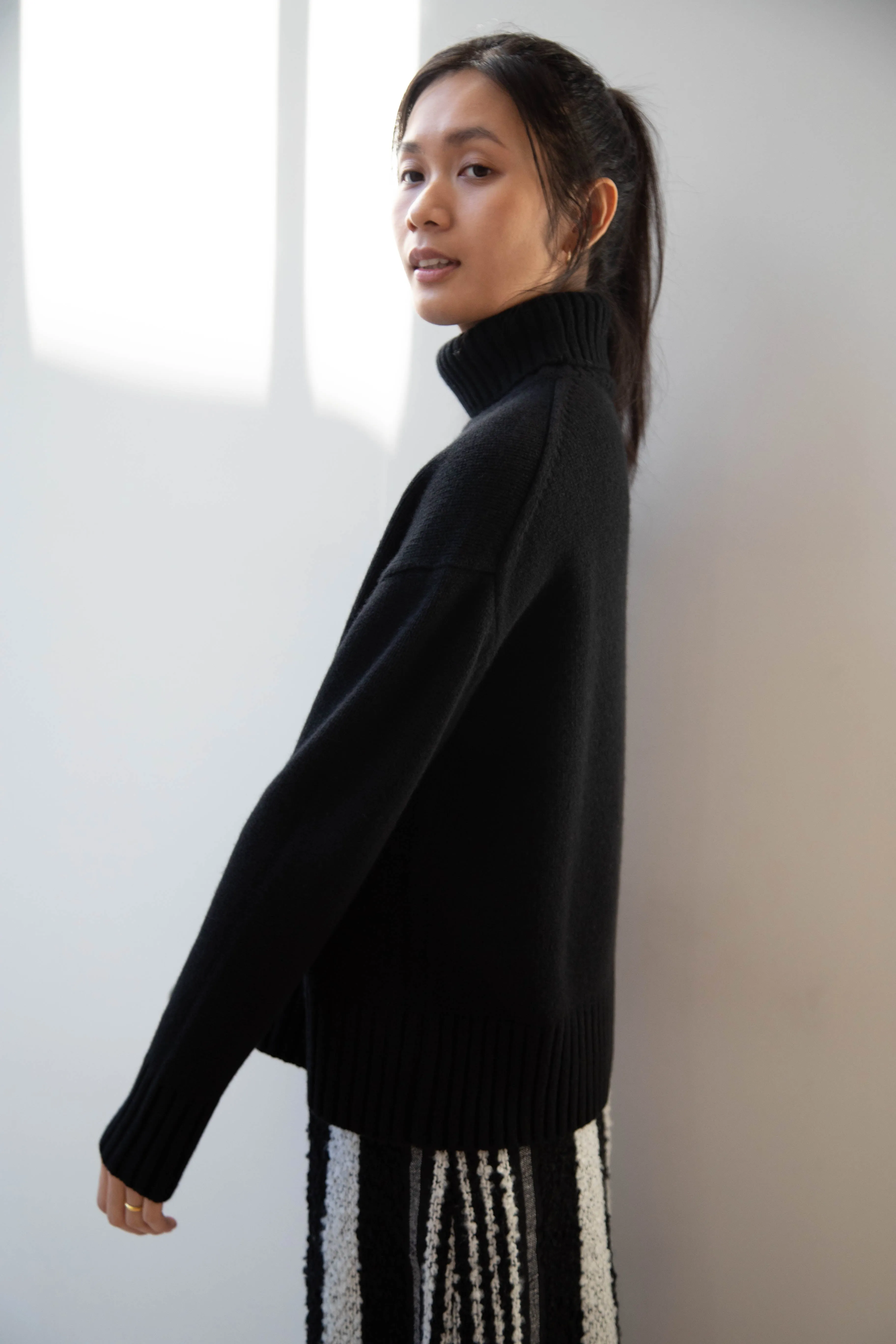 Unisecon | Di Pant in Striped Mohair
