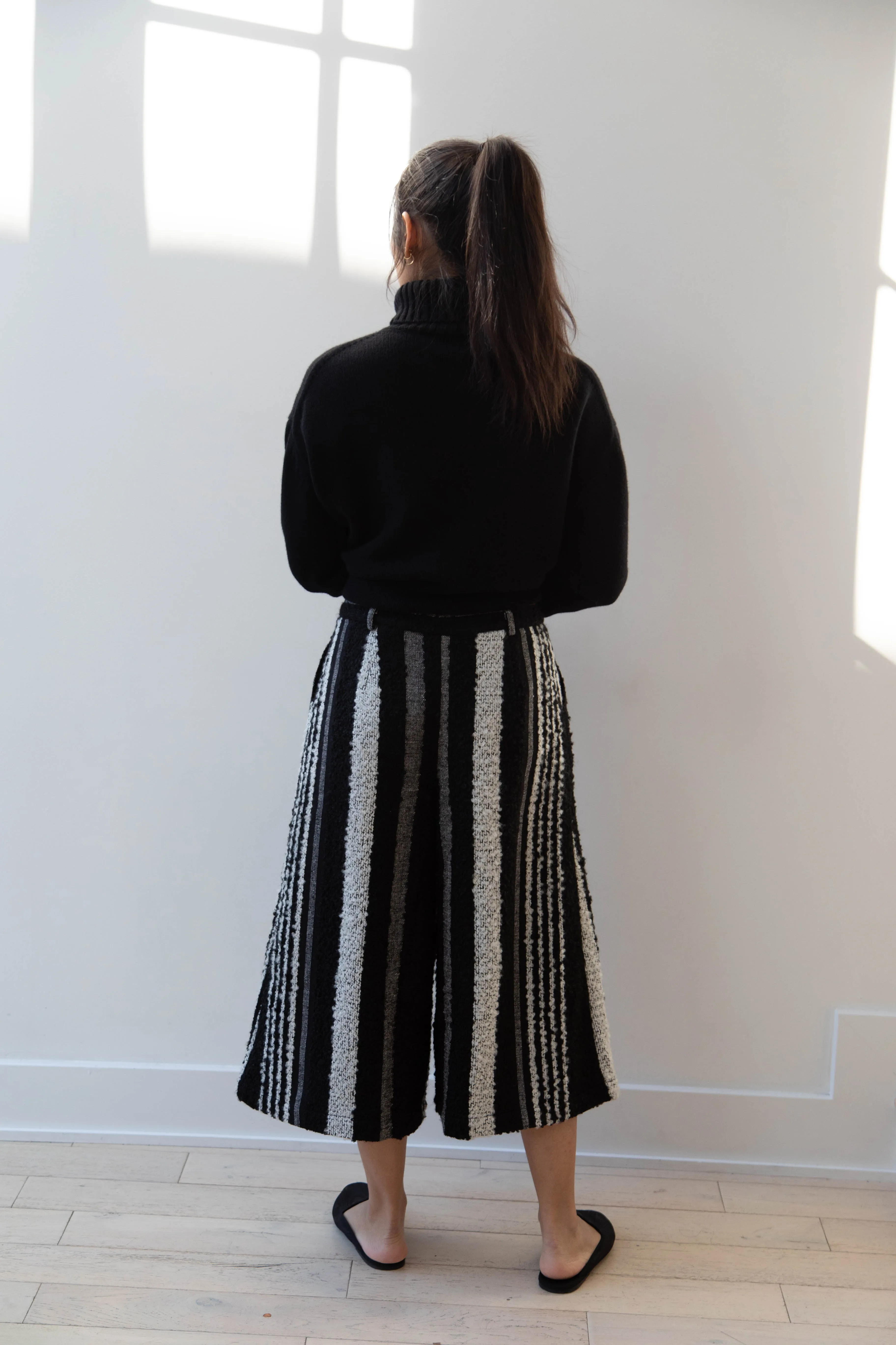 Unisecon | Di Pant in Striped Mohair