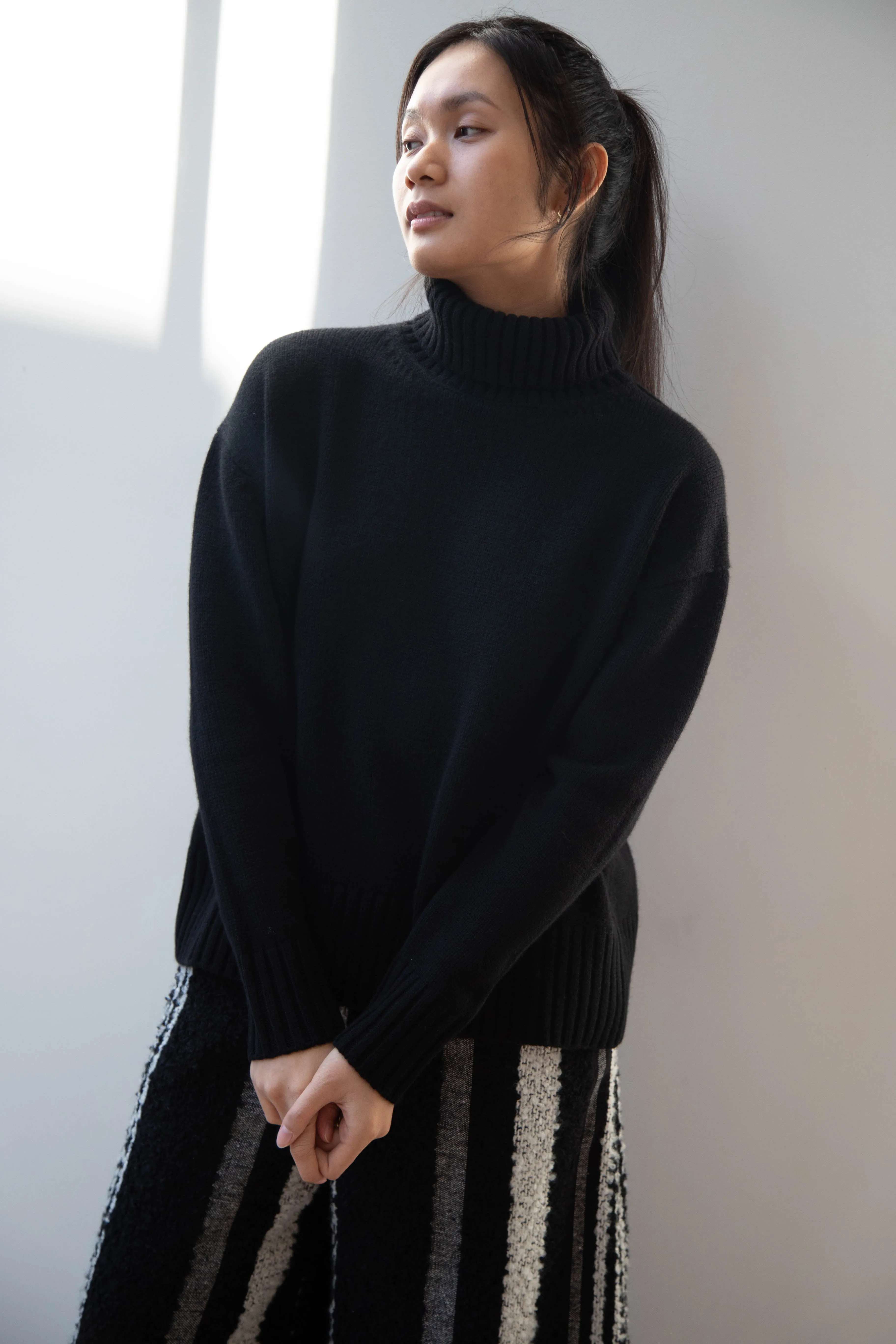 Unisecon | Di Pant in Striped Mohair