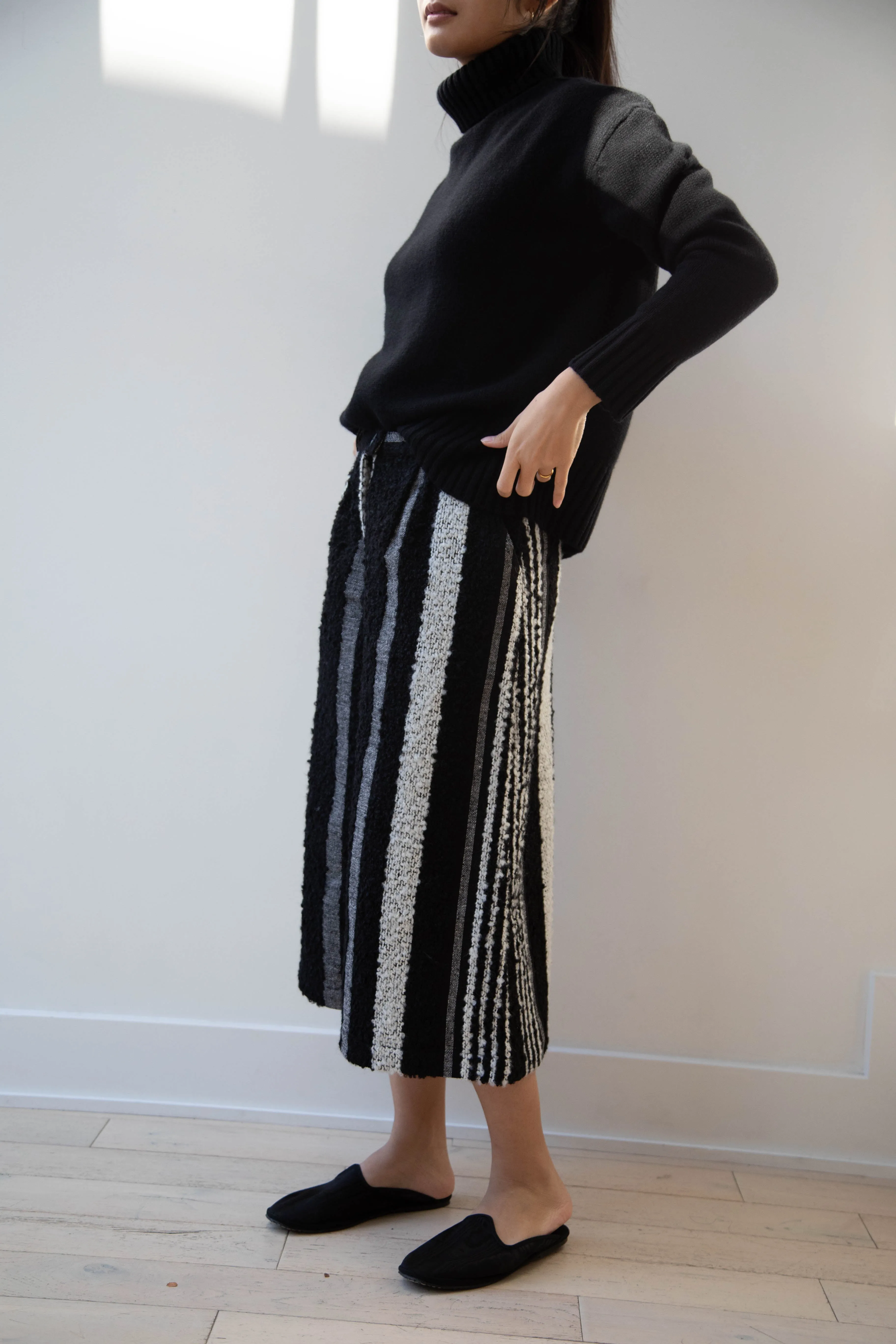 Unisecon | Di Pant in Striped Mohair