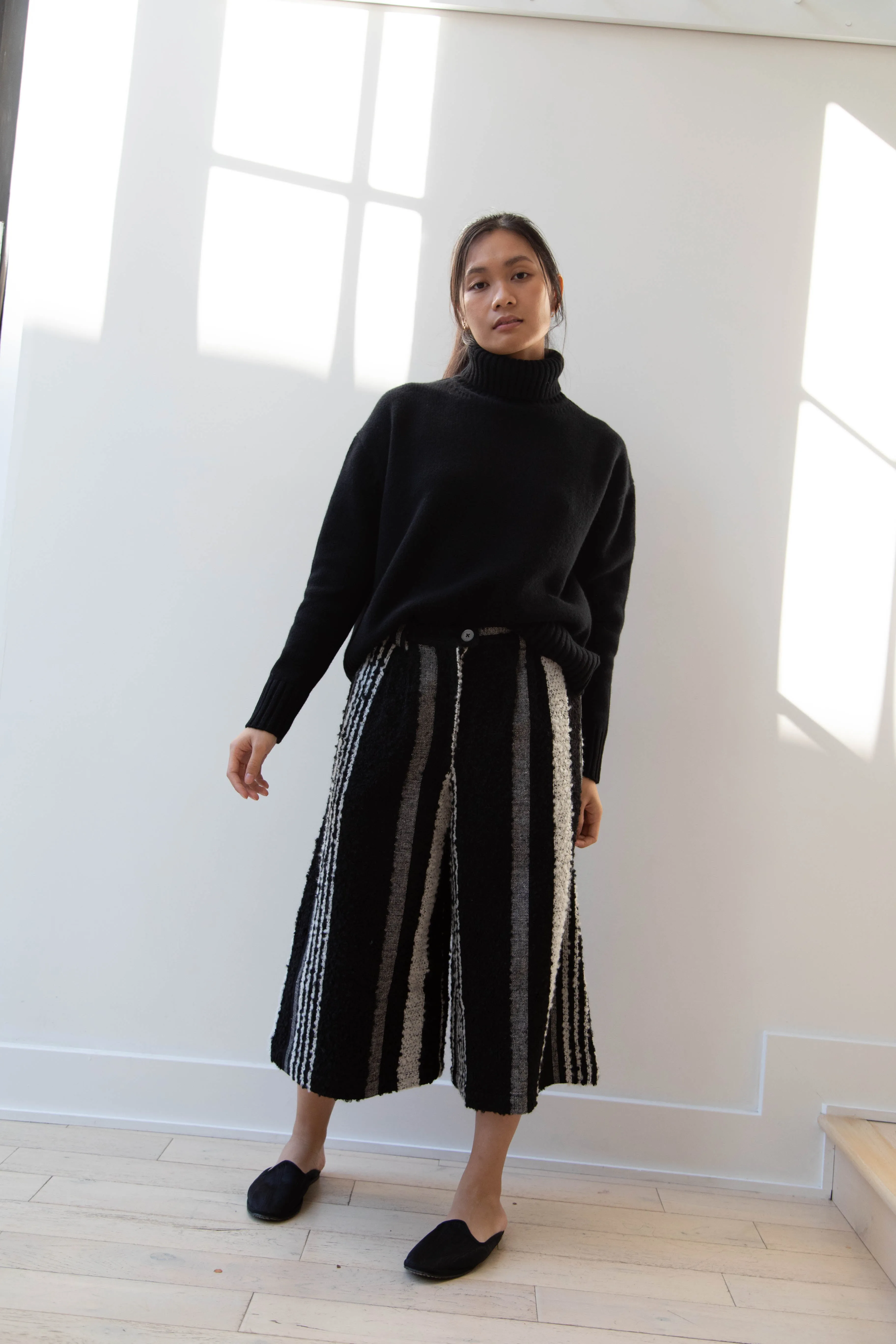 Unisecon | Di Pant in Striped Mohair