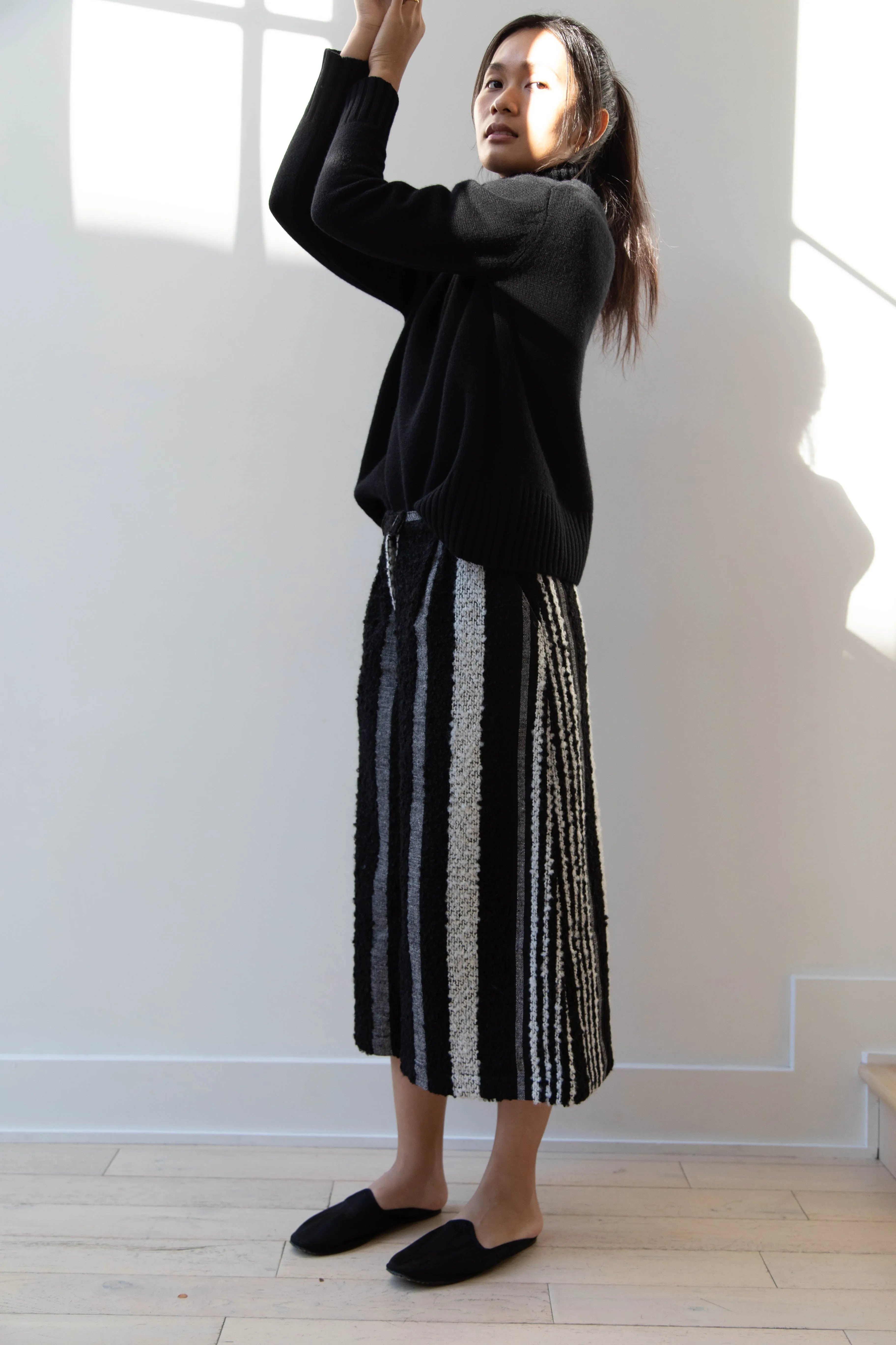 Unisecon | Di Pant in Striped Mohair