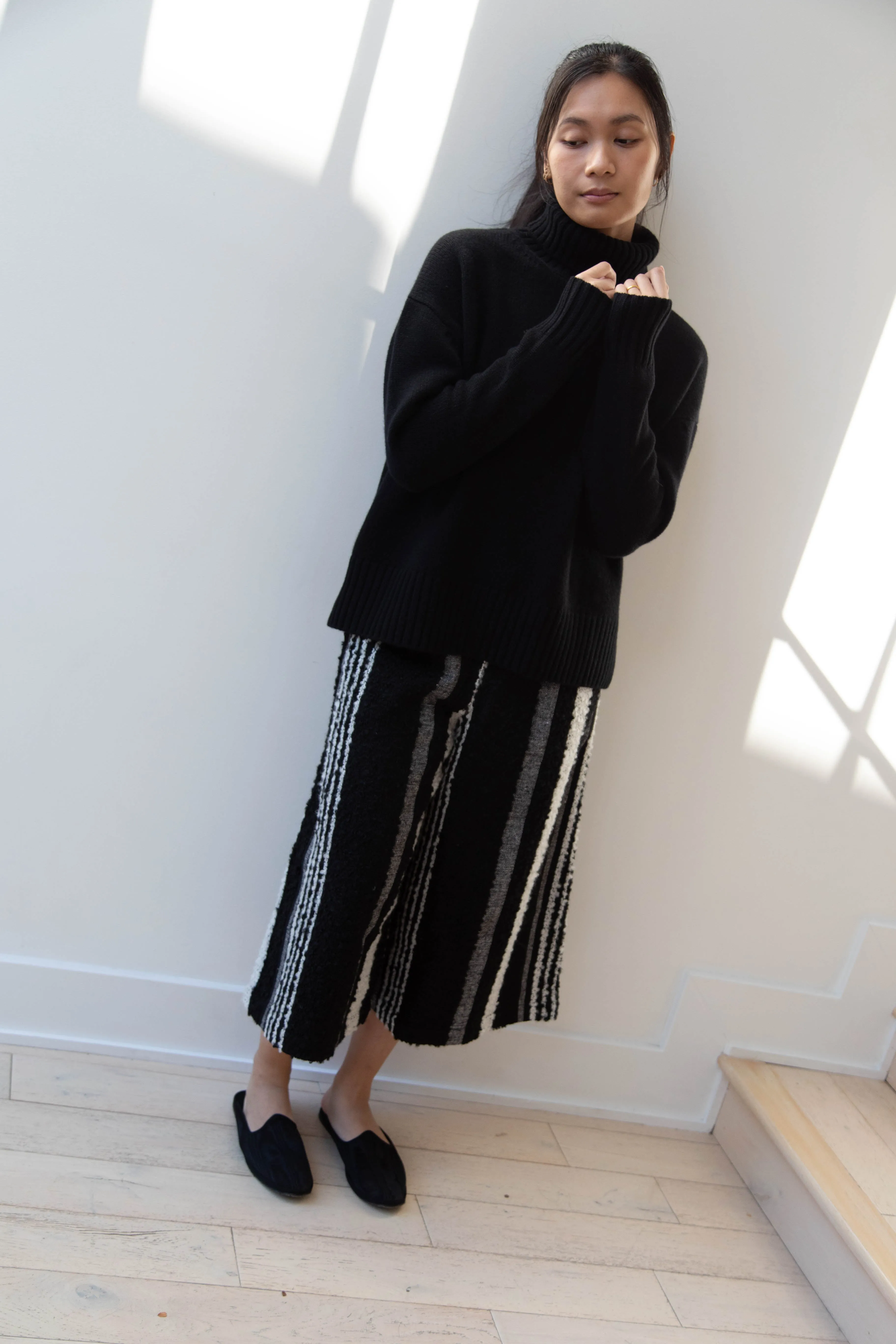 Unisecon | Di Pant in Striped Mohair