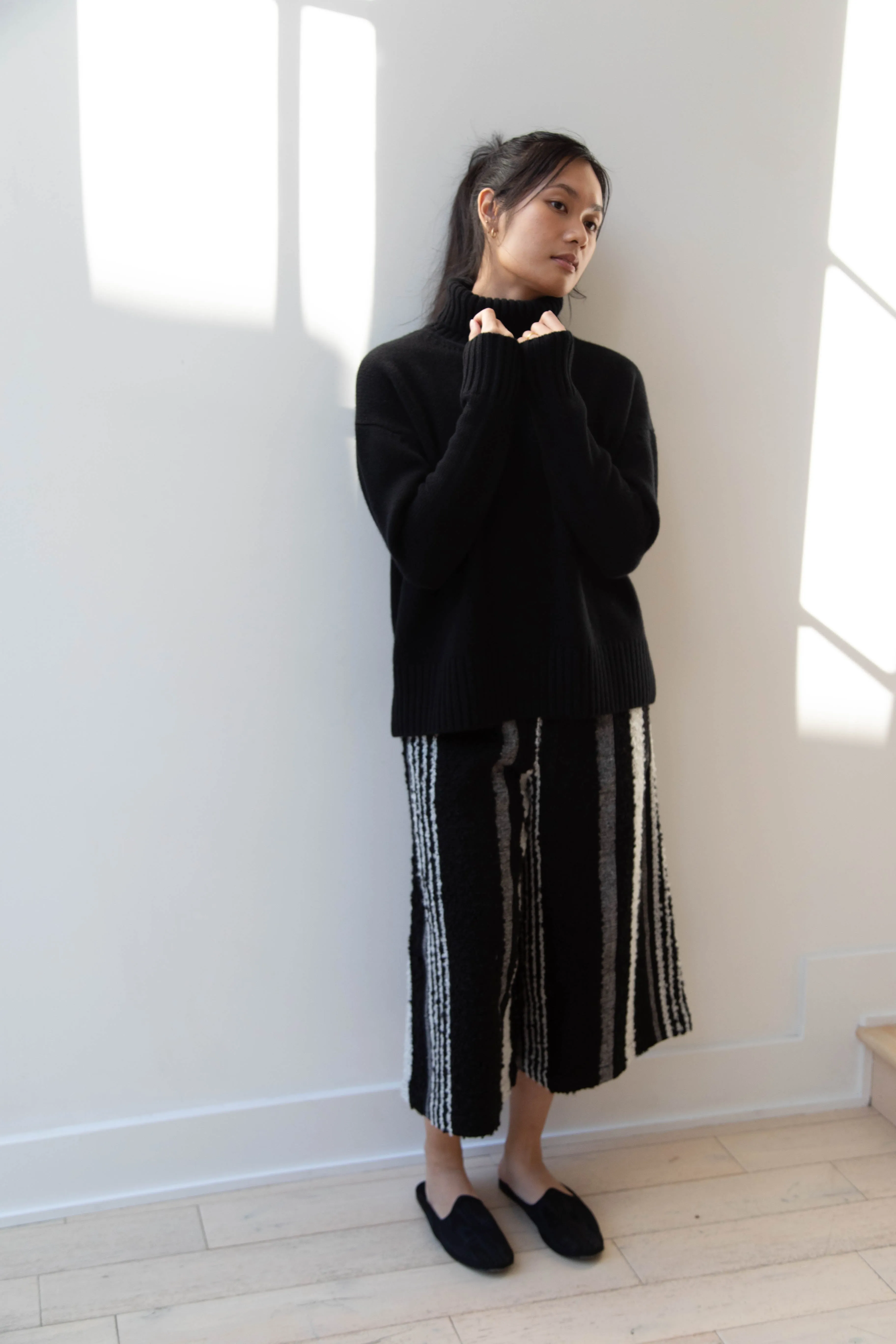 Unisecon | Di Pant in Striped Mohair