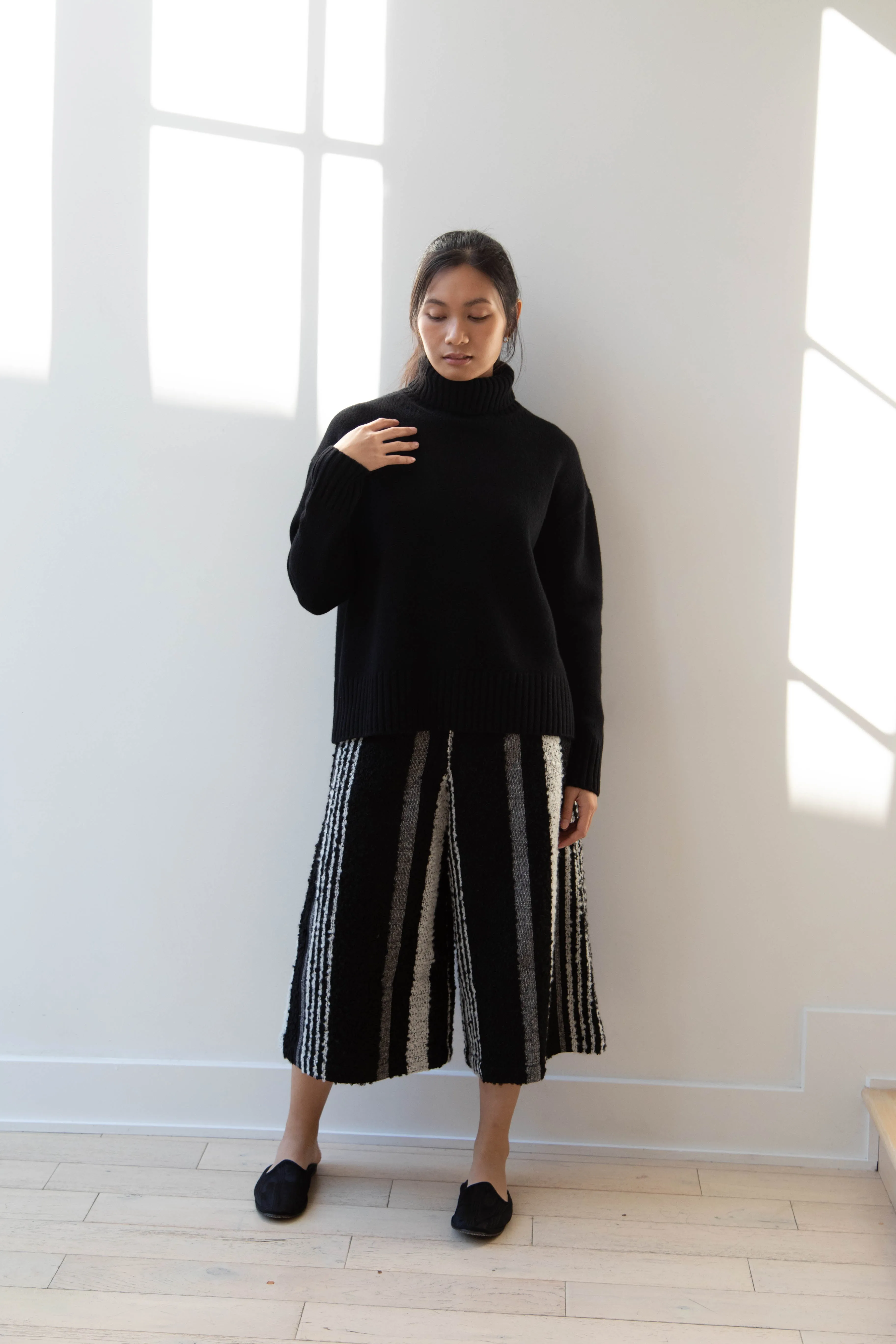 Unisecon | Di Pant in Striped Mohair
