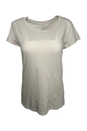 Velvet by Graham & Spencer Odelia Short Sleeve Crew Neck Tee | Sand