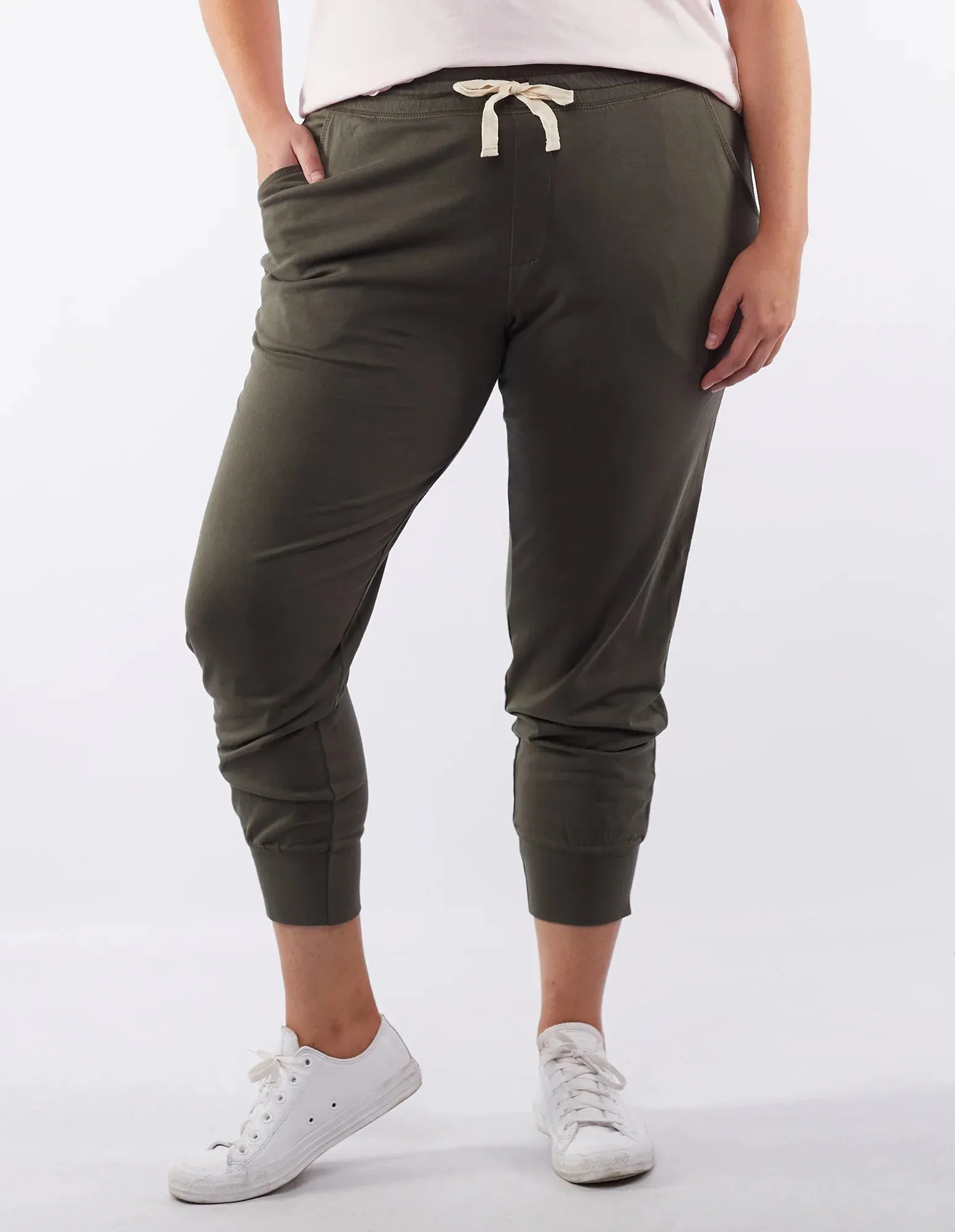 Wash Out Lounge Pant Khaki