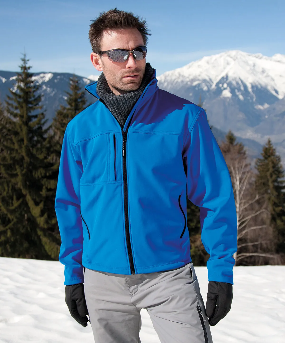 WG Grey - Classic softshell jacket