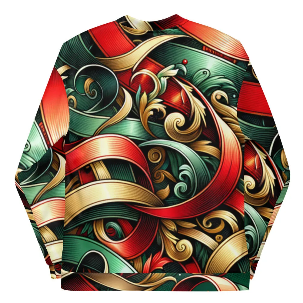 Whimsical Winter Wear Bomber Jacket