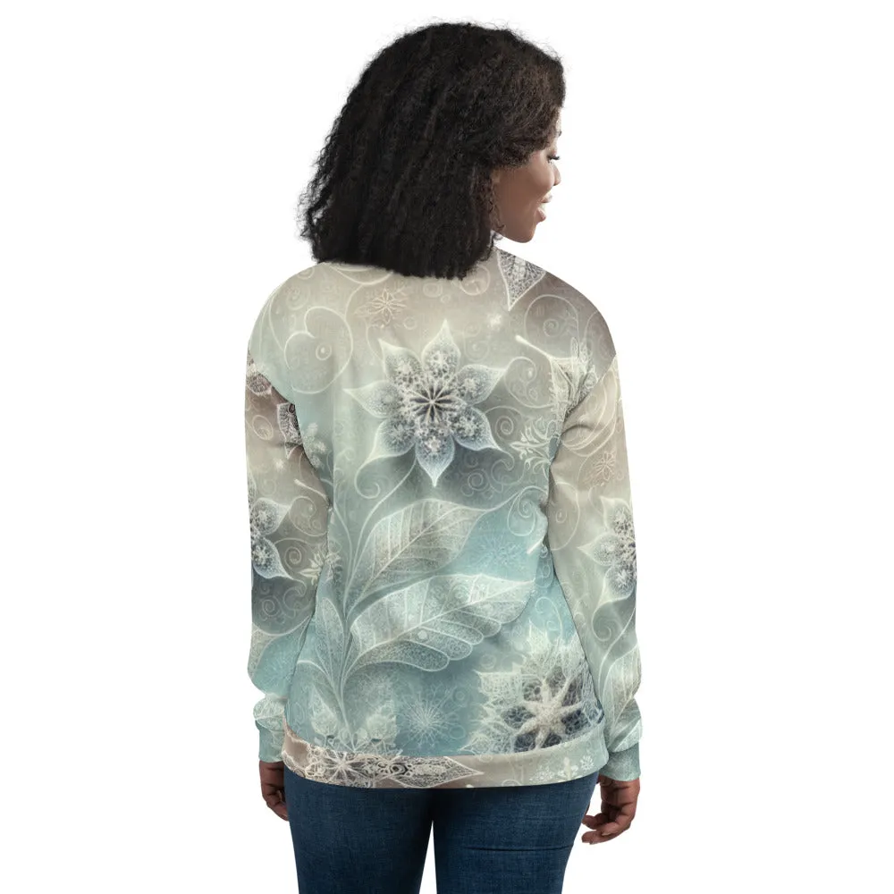 Whimsical Winter Wear Bomber Jacket