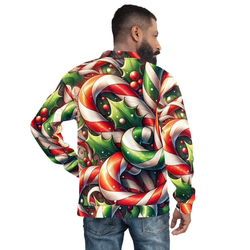 Whimsical Winter Wear Bomber Jacket
