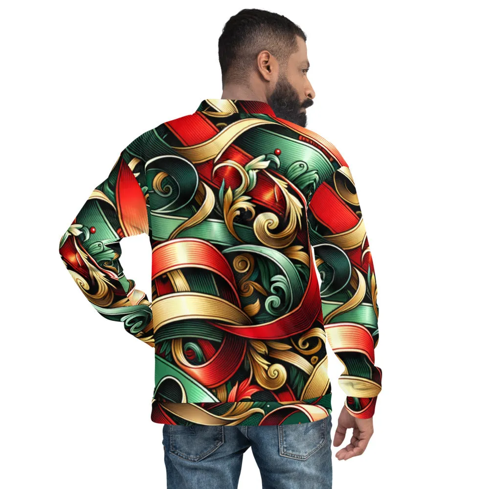 Whimsical Winter Wear Bomber Jacket