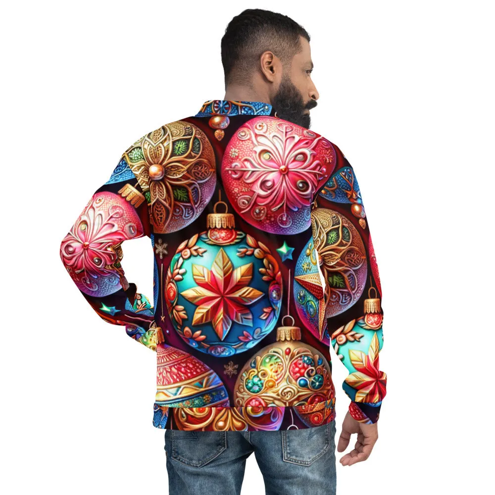 Whimsical Winter Wear Bomber Jacket