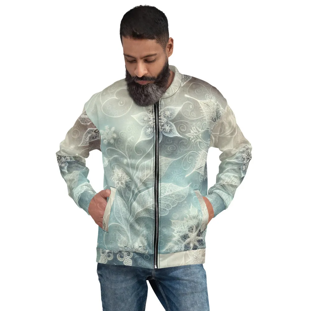 Whimsical Winter Wear Bomber Jacket