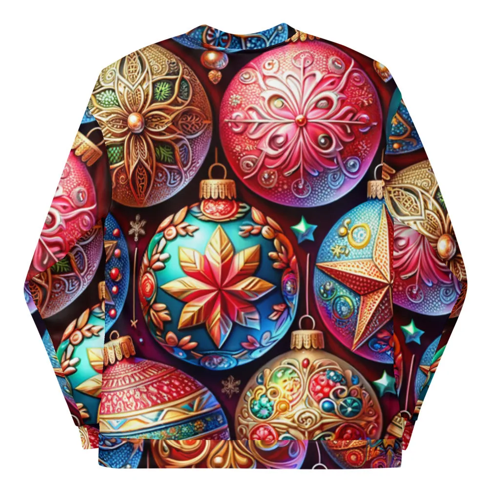 Whimsical Winter Wear Bomber Jacket