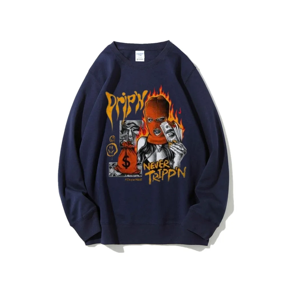 Women Vintage Graphic Sweatshirts