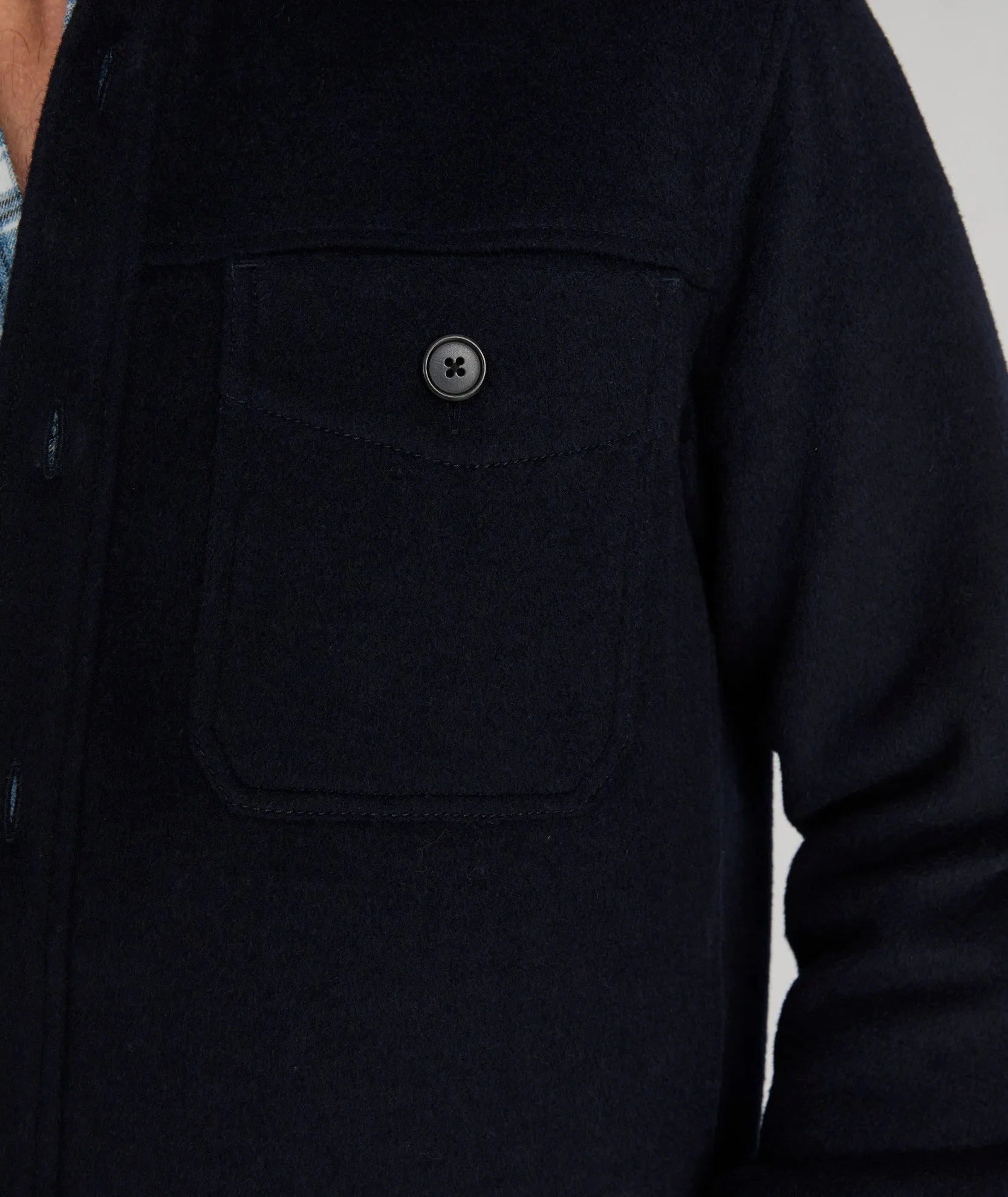 Wool-Blend CPO Jacket - FINAL SALE
