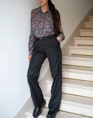 Zorn Wool Pants Noir