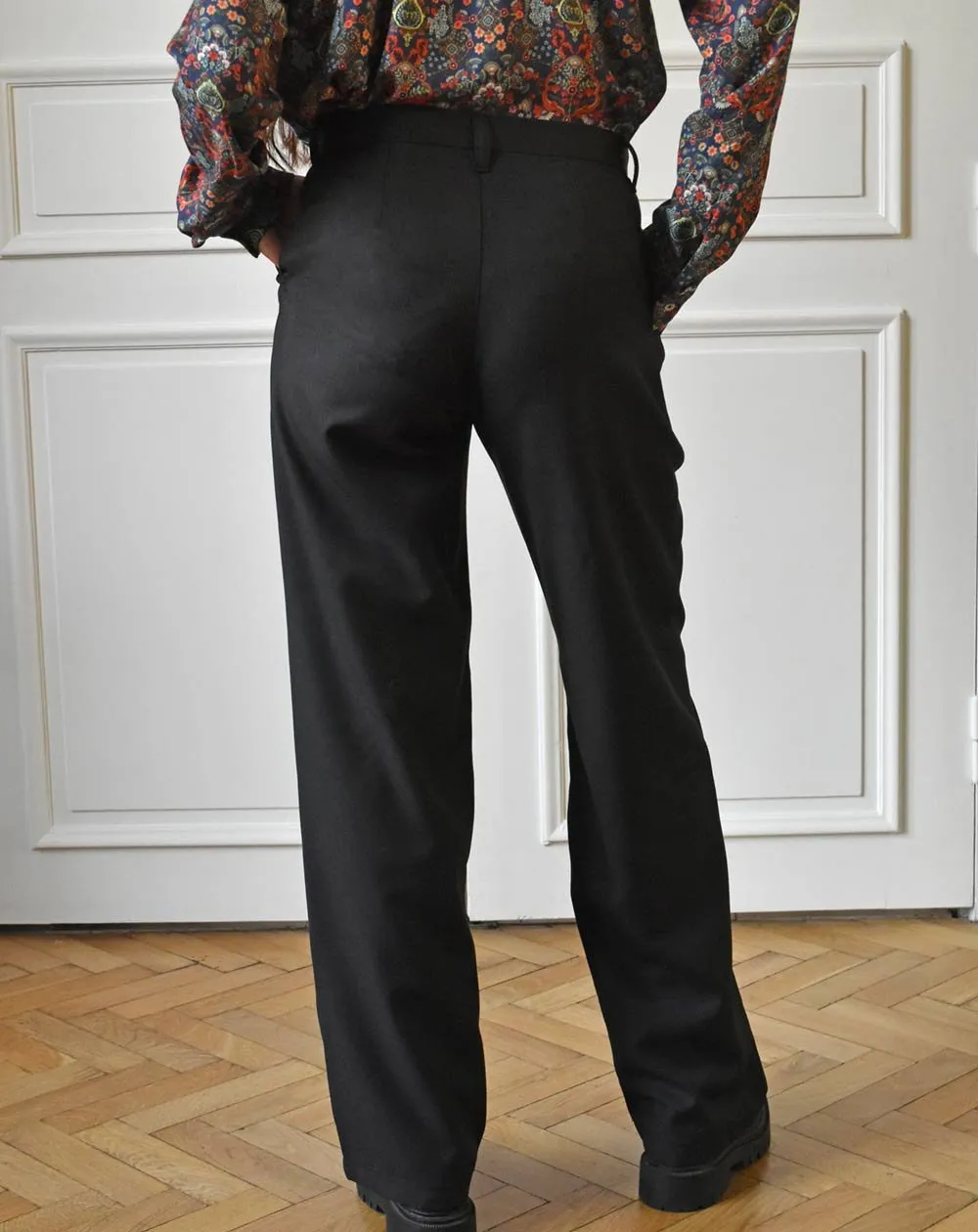 Zorn Wool Pants Noir
