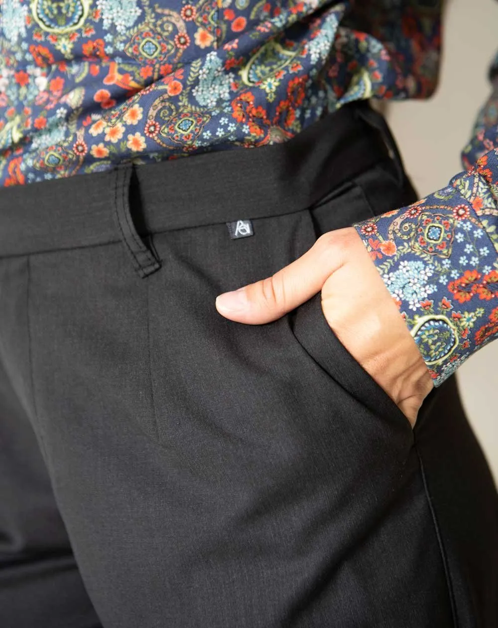Zorn Wool Pants Noir